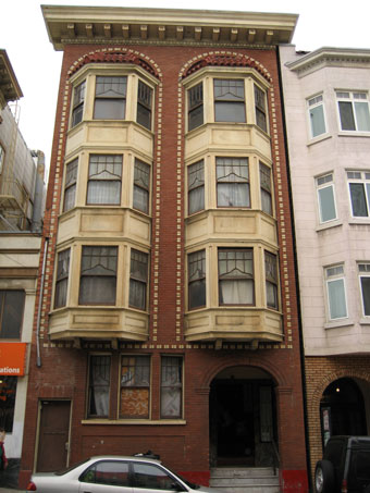 Old Exterior view for the San Francisco Multifamily project by KG Bell